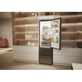 Haier HTW5620CNMP 3D 60 Serie 5 Kühl-Gefrierkombination (414 l, 2050 mm hoch, Dark Inox)