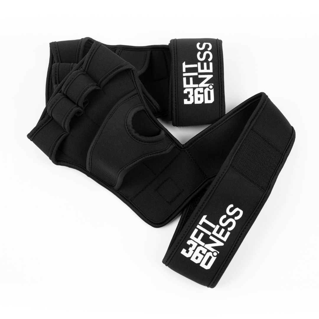 360GradFitness Fitness-Handschuhe mit Handgelenkbandage 1 St