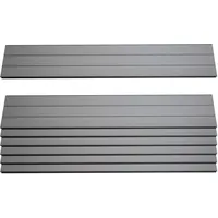 MCW WPC Sichtschutzlatten Savoie 90 cm grau 7 St.