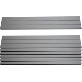 MCW WPC Sichtschutzlatten Savoie 90 cm grau 7 St.