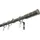 GARDINIA Gardinenstangen-Set Zylinder Ø 19 mm Länge 220 cm Edelstahl-Optik