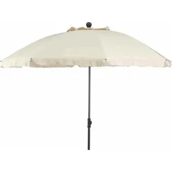 SIENA GARDEN  Tropico Tropico Mittelstockschirm anthrazit/natur Ø 250cm