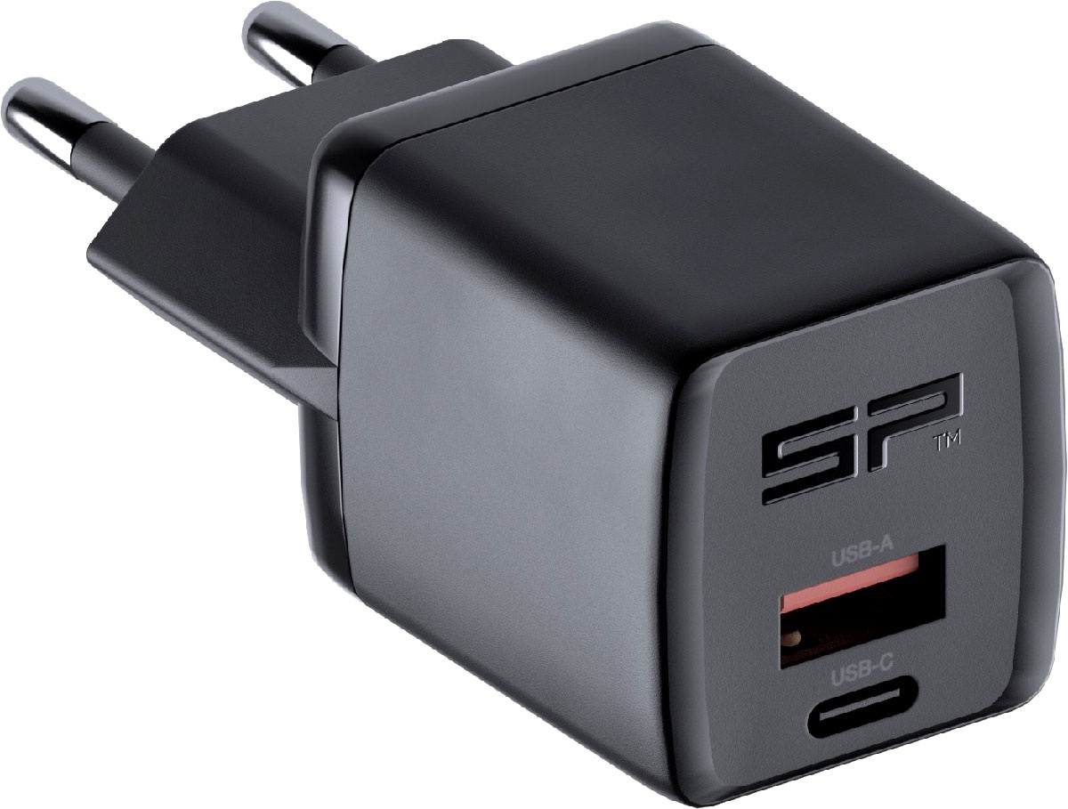 SP Connect USB-C/USB-A 30W, chargeur mural - Noir