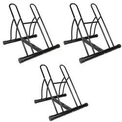Fahrradständer für 6 Fahrräder DUO Räder Fahrrad Ständer Rad schwarz Twin