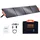 Vevor 200W Solarpanel Kit 18V monokristallinen Solarmodul wasserdichte ETFE-Oberfläche (IP67) Solaranlage Umwandlungsrate von 23% inkl.4-in-1-MC4-Adapterkabel Ideal für Wohnmobile Yachten Zuhause