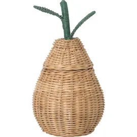 Ferm Living Pear Aufbewahrungskorb klein 40 x 30 x 20 cm gold