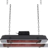 Sunred Terrassenheizer Vintage Dark Hängend Schwarz 2500 Watt