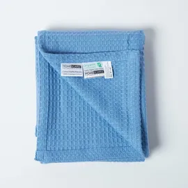 Homescapes BABYDECKE Waffelpiqué 125/150 cm, Bio-Baumwolle,