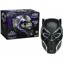 Marvel Hasbro Legends Series Black Panther elektronischer Premium Helm mit Lichtern und klappbaren Linsen, Rollenspielartikel, F3453, Multi