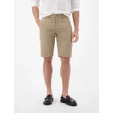 Lerros Chinoshorts "Sportliche Chino-Shorts aus flexiblem Nylon-Mix", Herren, Gr. 34, beige (medium kitt), 92% Nylon, 8% Elasthan, Hosen Chinoshorts