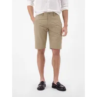Lerros Chinoshorts "Sportliche Chino-Shorts aus flexiblem Nylon-Mix", Herren, Gr. 34, beige (medium kitt), 92% Nylon, 8% Elasthan, Hosen Chinoshorts