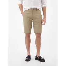 Lerros Chinoshorts "Sportliche Chino-Shorts aus flexiblem Nylon-Mix", Herren, Gr. 34, beige (medium kitt), 92% Nylon, 8% Elasthan, Hosen Chinoshorts