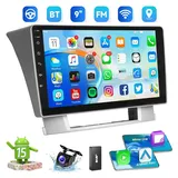 ESSGOO DAB+ Android 15 Wireless Carplay Für Opel Astra J 2010-2014 GPS Navi Autoradio (DAB+ (optional), 4+64GB(optional), RDS, AM, FM, Carplay Android Auto Bluetooth EQ USB GPS Navi WIFI Touchscreen)