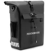ROCKBROS Fahrradtasche mit Rucksackfunktion, wasserdicht, Helmbefestigung