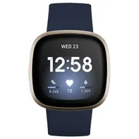 Fitbit Versa 3 nachtblau/aluminium softgold