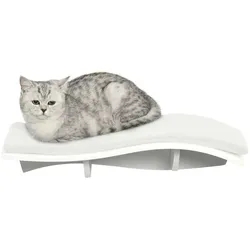 PawHut Katzenbett MDF, Plüsch