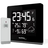Technoline WS 9065 moderne Wetterstation mit Displaydarstellung in 256 verschiedenen Farben