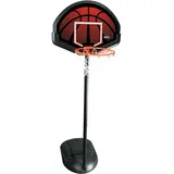 Lifetime Basketballanlage Alabama Schwarz-Blau 165 cm - 225 cm