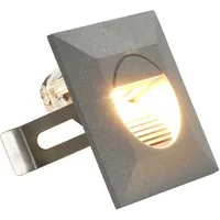 VidaXL Außenwandleuchten 6 Stk. LED 5 W Silbern Quadratisch