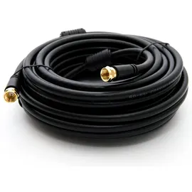 PremiumX BASIC-LINE SAT TV Koaxial-Kabel 20 m Schwarz