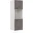 Impuls Küchen Herdumbauschrank Prag 60 x 57,6 x 190,7 cm Grau