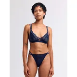 erlich textil String FLUID LACE STRING in mitternachtblau | Gr.: 42