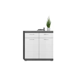 xonox home Scout 90 x 96 x 37 cm hochglanz weiß / weiß