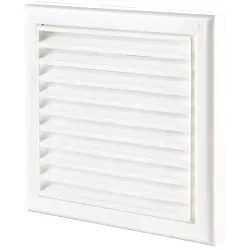 Blauberg Decor Abdeckgitter 8026935 Us 155 x 155 mm, Kunststoff, quadratisch