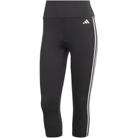 adidas Train Essentials 3-Streifen High-Waisted 3/4-Leggings Black XS