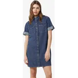 Noisy May Jeanskleid Blusenkleid Blau 36