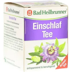 BAD Heilbrunner Einschlaf Tee Filterbeut 8X2,0 g