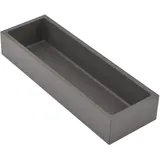 ninka Connect Besteckeinsatz Basisschale klein 30 x 10 x 5 cm Kunststoff Dunkelgrau