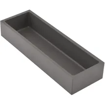 ninka Connect Besteckeinsatz Basisschale klein 30 x 10 x 5 cm Kunststoff Dunkelgrau