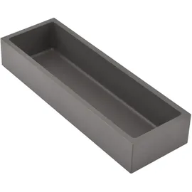 ninka Connect Besteckeinsatz Basisschale klein 30 x 10 x 5 cm Kunststoff Dunkelgrau