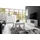 Jockenhöfer Hocker Moldau XXL Mikrofaser 120 x 39 x 120 cm Grau