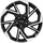 dark 6 5 x 16 5 x 112 ET47 MB66 6 Schwarz Poliert
