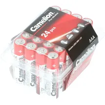 Camelion Plus Alkaline AAA Batterien, 24 Stück in praktischer Aufbewahrungsbox