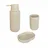 Relaxdays Zahnputzbecher Beige