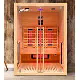 LED Infrarotkabine 135x105x190 Infrarotsauna Wärmekabine Vollspektrum +Radio NEU