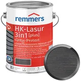 Remmers HK-Lasur 3in1 Grey Protect anthrazitgrau, matt, 5 Liter, Lösemittelreduzierte Premium-Vergrauungslasur für außen, 3in1, schnelltrocknend, langlebig