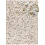 Atticgo Kurzflorteppich, Hellgrau, Creme, Textil, Animalprint, Rechteckig, 160x230 cm, Oeko-Tex® Standard 100, antistatisch, für Fußbodenheizung geeignet, pflegeleicht, Teppiche & Böden, Teppiche, Moderne Teppiche