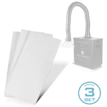 STAHLWERK 3er Set Vorfilter für Rauchabsaugung FE-210 ST Ersatzfilter