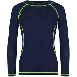 TROLLKIDS Merino Funktionsunterwäsche-set - Navy / Viper Green - 98 cm