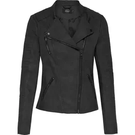 Only Kunstlederjacke in Black | Gr.: 38
