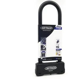 Artago Bügelschloss 320 mm Schwarz