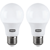 Xavax 00112901 LED-Lampe E27, 806lm ersetzt 60W, Glühlampe, warmweiß