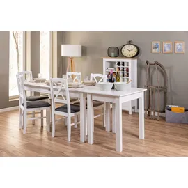 Interlink Inter Link Chilly Home Esstisch Massivholz Kiefer weiß