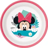 Disney Tataway Disney Minnie Plastikschale für Mädchen in Rosa und Weiß mit rutschfester Unterseite