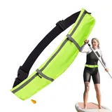 Flotation Belt, 150N Buoyancy Swim Aid, Erwachsene Aufblasbare Jacke, selbstaufblasende Jacke, Sicherheitsgear, reflektierendes Schwimmgerät für Tiefwassertraining, Kajak, Rafting, Strandnutzung, 40 x