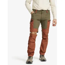 RVRC GP Pro Zip-off Pants Herren Dusty Orange/Light MossGray, Größe:XL - Hosen > Zip-off-hosen - Orange
